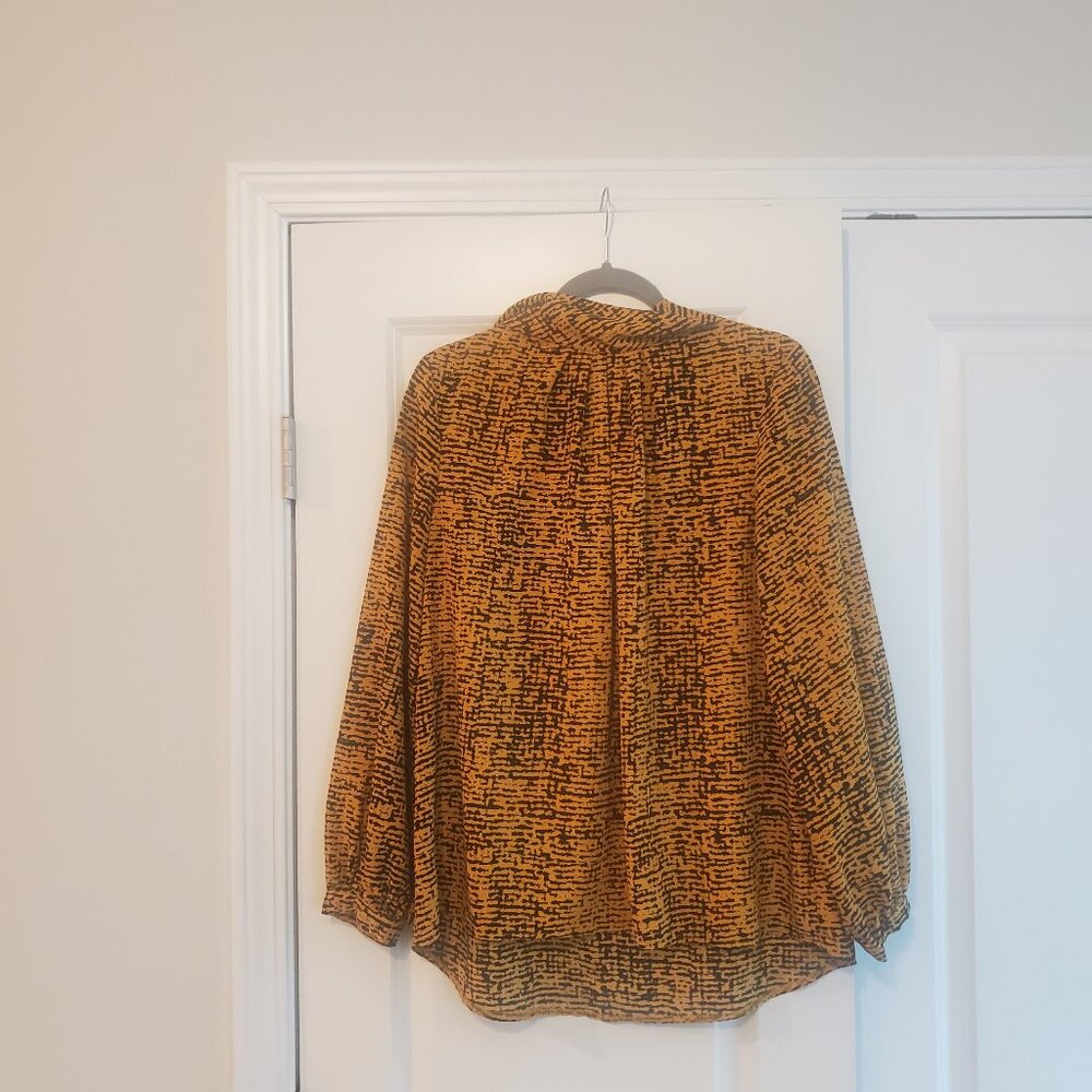 Primark blouse, Black and Yellow, Women's size 12